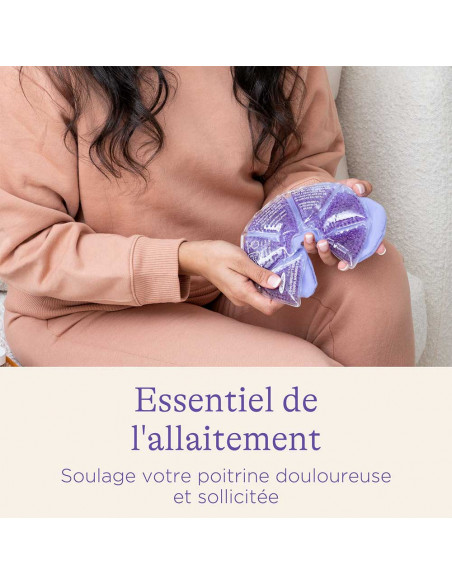 Lansinoh Compresses 3en1 Apaisantes Chaud / Froid Coussinets