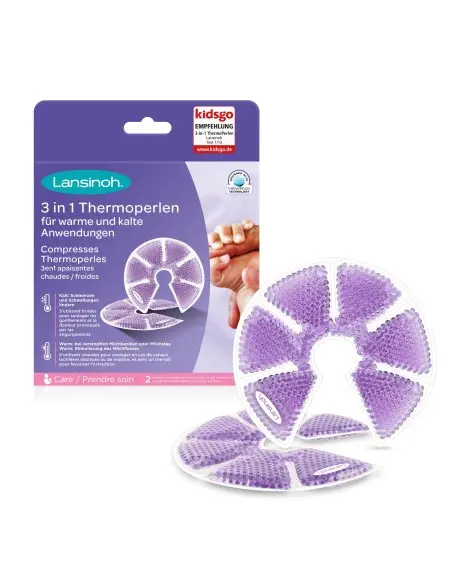 Lansinoh 3-in-1 soothing hot / cold compresses