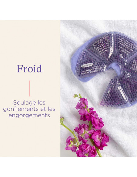 Lansinoh Compresses 3en1 Apaisantes Chaud / Froid Coussinets