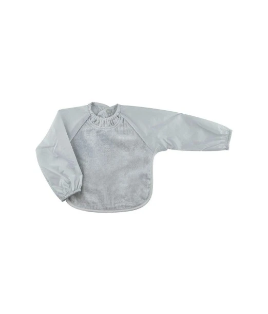 Long-sleeved bib Grey from 6 months