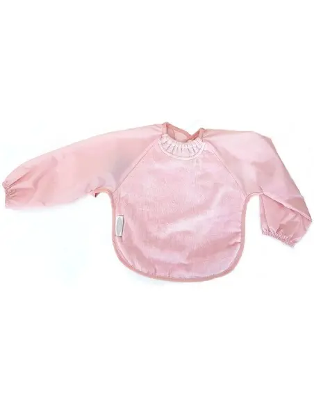 Long-sleeved bib Pink 6m+