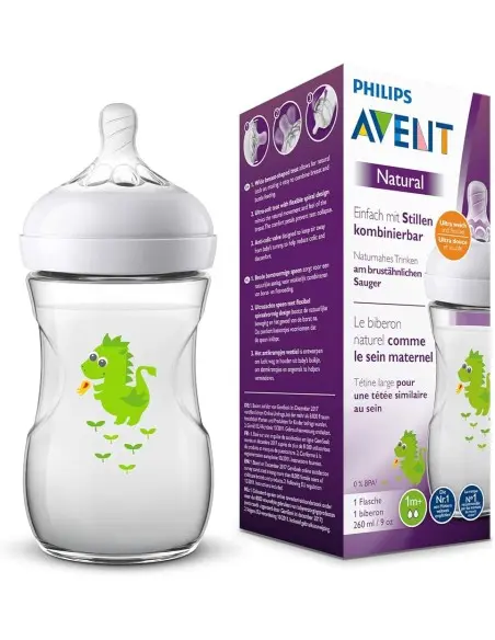 Avent Natural baby bottle 260 ml Dragon