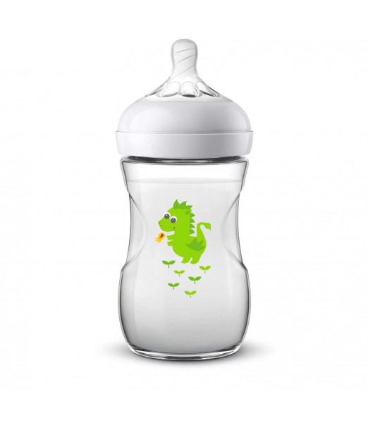 Biberon Avent Natural 260ml Dragon, Biberon & Accessoires - Puériculture Maroc 2