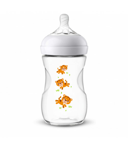 Biberon Avent Natural 260ml Tigre, Biberon & Accessoires - Puériculture Maroc 2