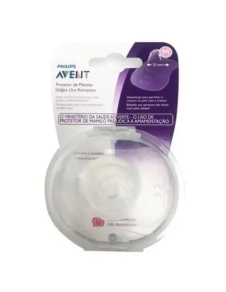 Avent nipple shields Size M (21 mm) — photo 2