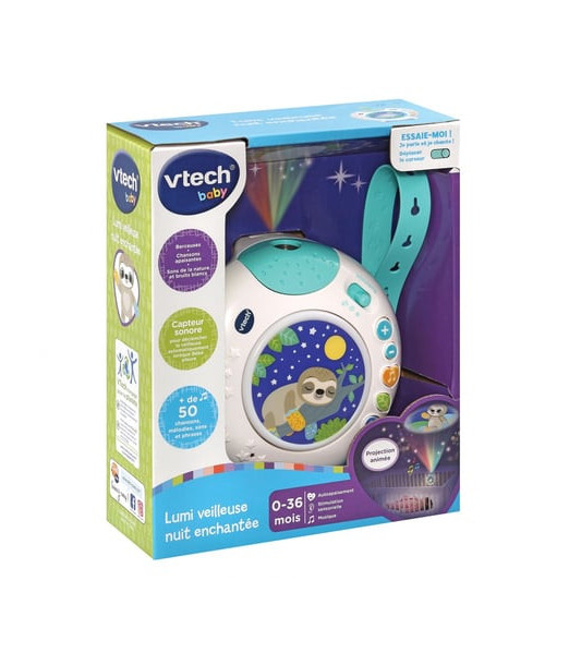 Lumi Mouton Nuit Enchantée 0-3 ans Bleu VTECH au Maroc - Baby And Mom 2