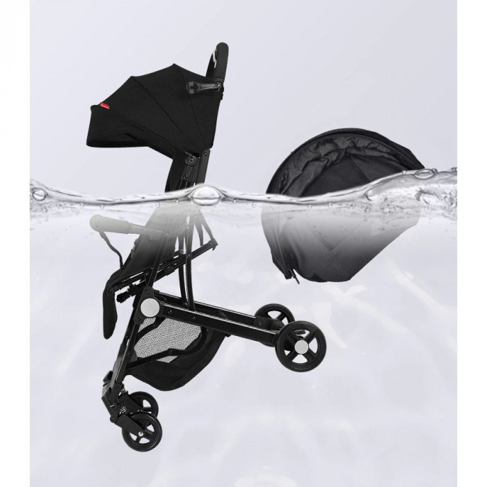 Baby Stone Poussette Valise Noir 0-3 ans Poussette - Maroc