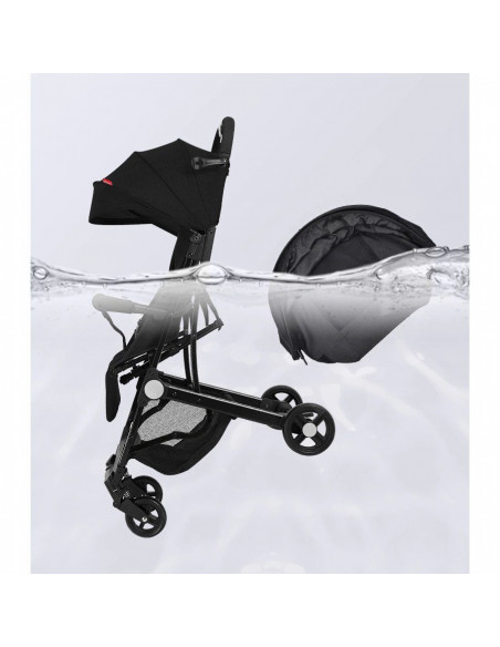 Baby Stone Poussette Valise Noir 0-3 ans Poussette - Maroc