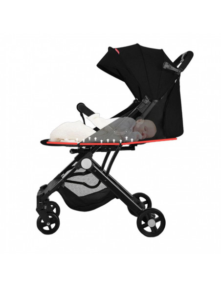 Baby Stone Poussette Valise Noir 0-3 ans Poussette - Maroc