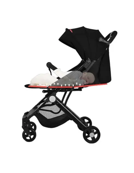 Baby Stone Poussette Valise Noir 0-3 ans Poussette - Maroc