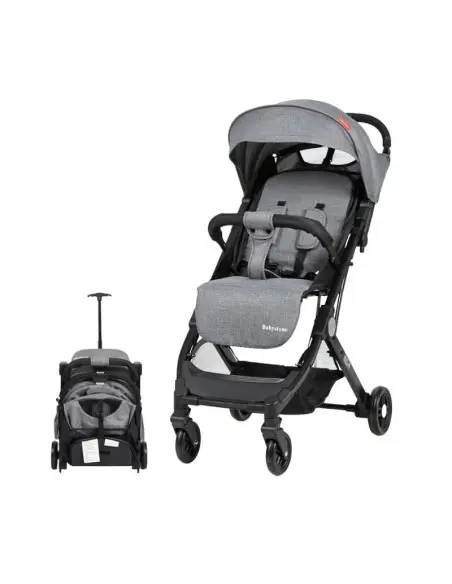 Baby Stone suitcase stroller Grey from 0 to 3 years