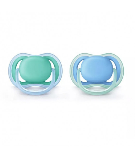 Sucette Avent Ultra Air 6-18mois Bleu Sucettes - Avent Maroc