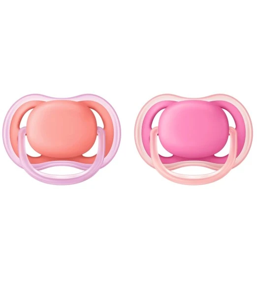 Avent Ultra Air pacifier 6-18 months Pink
