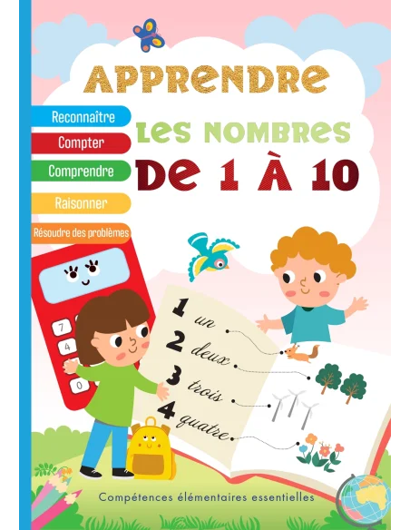 Learn the numbers from 1 to 10 in French
