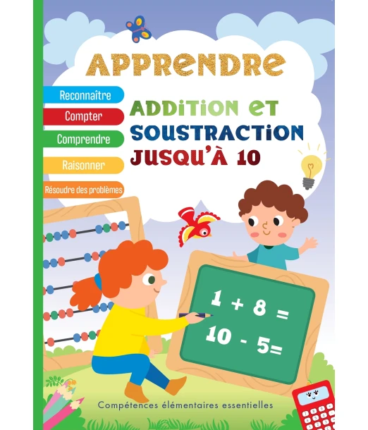 Learn addition and subtraction up to 10 in French