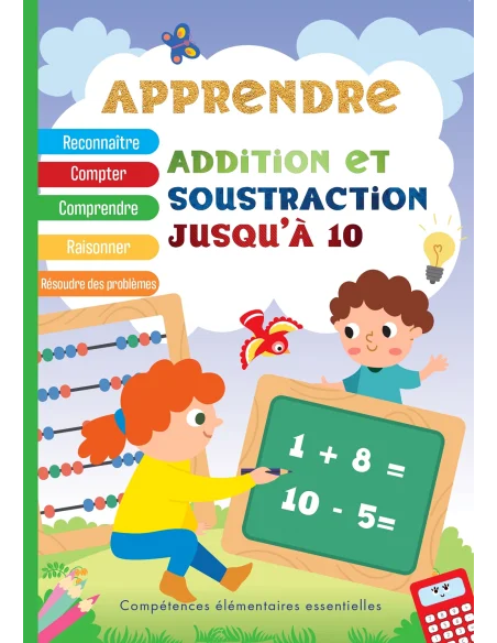 Learn addition and subtraction up to 10 in French