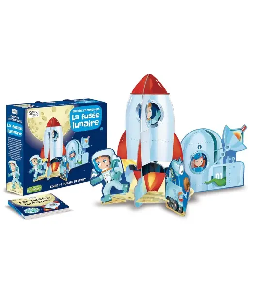 SASSI La fusée lunaire 3ans Livres & Activités - SASSI Maroc