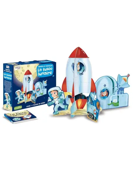 3D puzzle Lunar rocket from 3 years SASSI