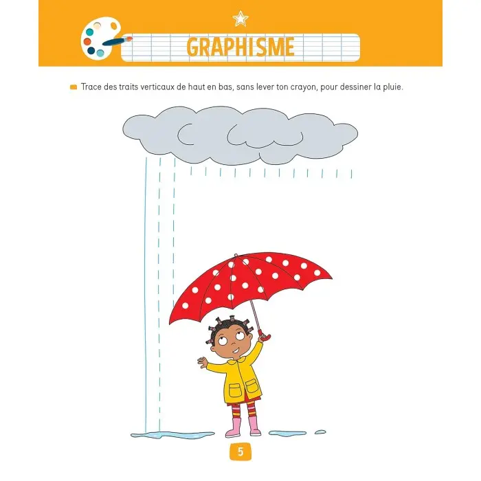 Rue des écoles Mon gros cahier de maternelle 3 à 5 ans Livres &