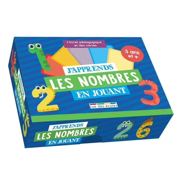 Rue des écoles Mon J'apprends les nombres en jouant 3ans+
