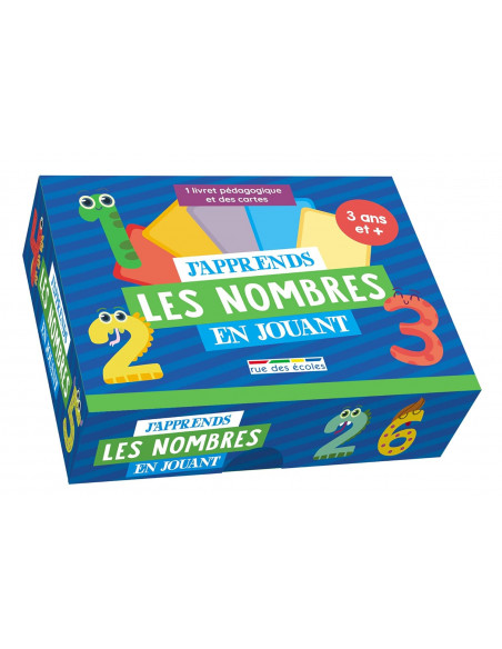 Rue des écoles Mon J'apprends les nombres en jouant 3ans+