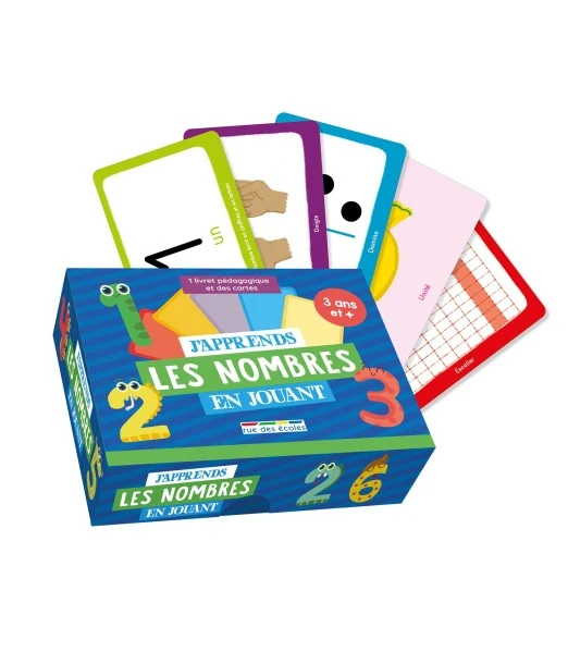 Rue des écoles I learn numbers through play from 3 years
