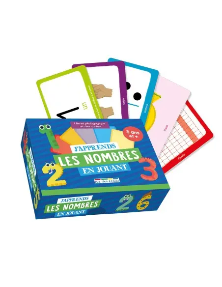 Rue des écoles I learn numbers through play from 3 years