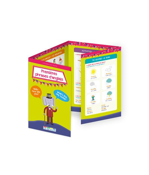 Rue des écoles Premières phrases en anglais Livres & Activités 2