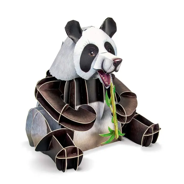 NuiNui Construis en 3D un Panda géant Livres & Activités -