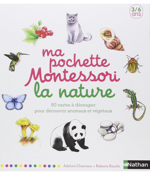 Nathan Ma pochette Montessori - La nature 3 à 6 ans Livres &