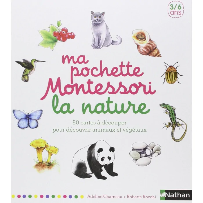 Nathan Ma pochette Montessori - La nature 3 à 6 ans Livres &