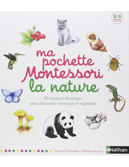 Nathan Ma pochette Montessori - La nature 3 à 6 ans Livres &