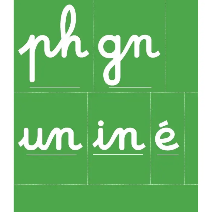Nathan Ma pochette Montessori des graphèmes rugueux Livres &