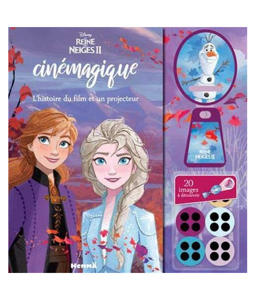 HEMMA Mon livre cinémagique Disney La Reine des Neiges 2 - 3ans