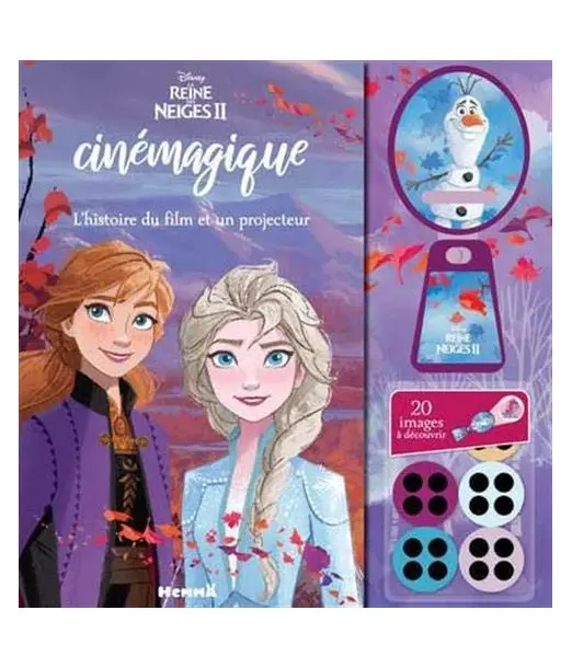 HEMMA Mon livre cinémagique Disney La Reine des Neiges 2 - 3ans