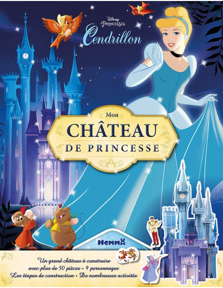 HEMMA Disney princesse Cendrillon 3 ans + Jeux éducatifs -