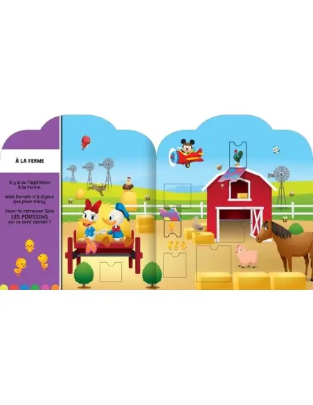 HEMMA Disney Baby I discover under the flaps The animals 3 years + — photo 2