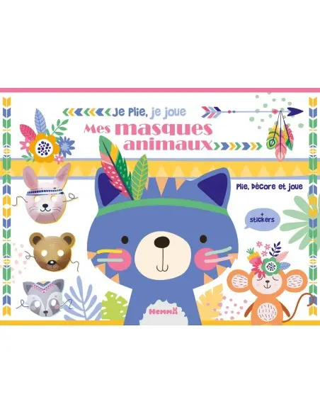 HEMMA pouch I fold, I play - My animal masks