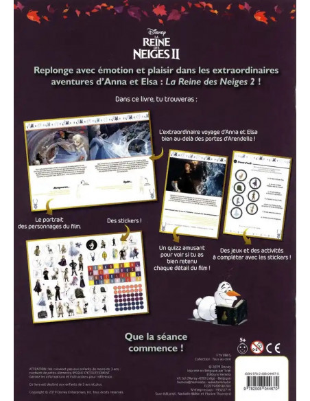 HEMMA La reine des neiges 5 ans+ Livres & Activités - Hemma