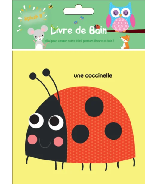 Livre de bain Coccinelle Livres & Activités - Maroc