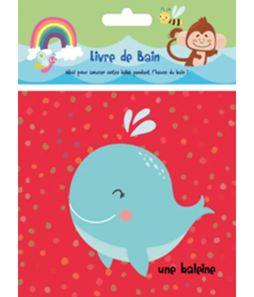 Livre de bain Baleine Livres & Activités - Maroc