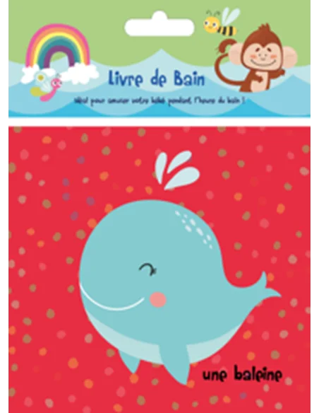 Livre de bain Baleine Livres & Activités - Maroc