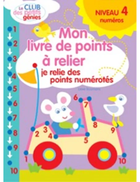 Mon livre de points à relier NIVEAU 4 Livres & Activités - 