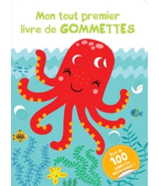 Octopus - My very first sticker book From 2 years