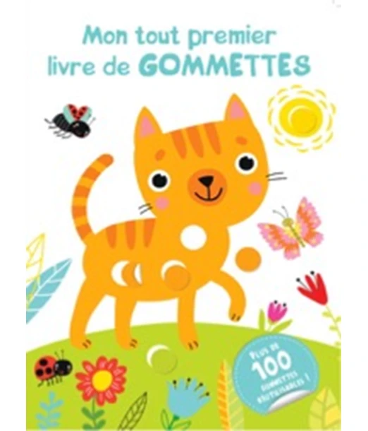 Cat - My very first stickers book from 2 years