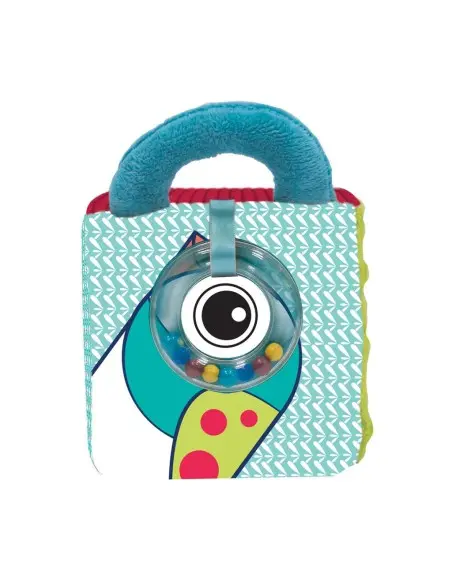 Ludi Cube d'Éveil en Tissus 3m+ Hochet - Ludi Maroc