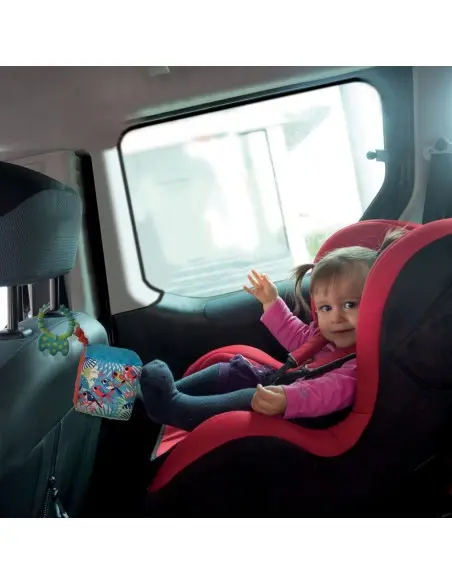 Ludi Cube d'Éveil en Tissus 3m+ Hochet - Ludi Maroc