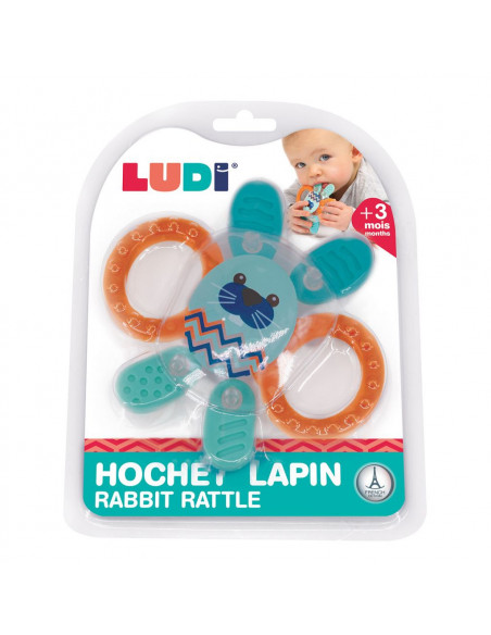 Ludi Hochet Lapin 3m+ dans Hochet chez Baby And Mom Maroc