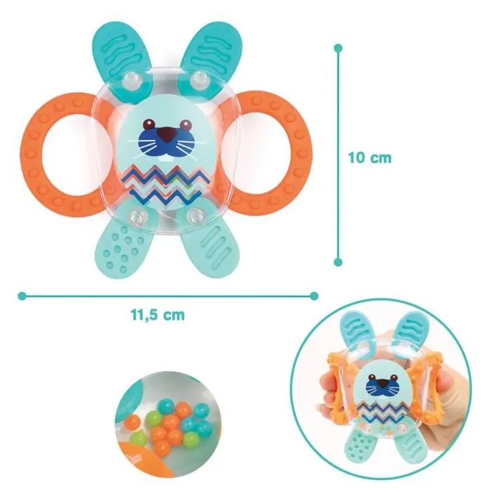 Ludi Hochet Lapin 3m+ Hochet - Ludi Maroc
