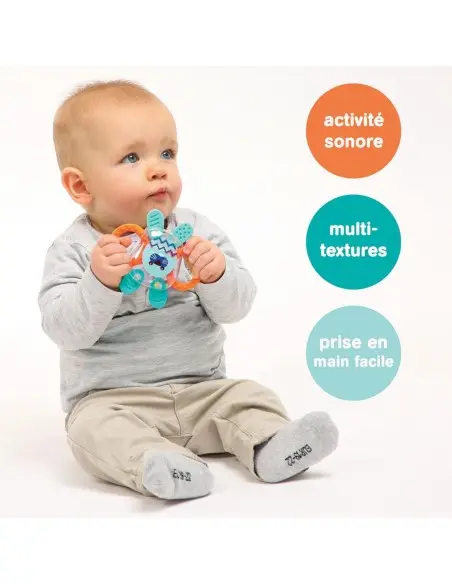 Ludi Hochet Lapin 3m+ Hochet - Ludi Maroc